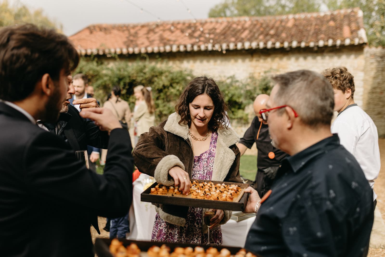 Un cocktail de mariage