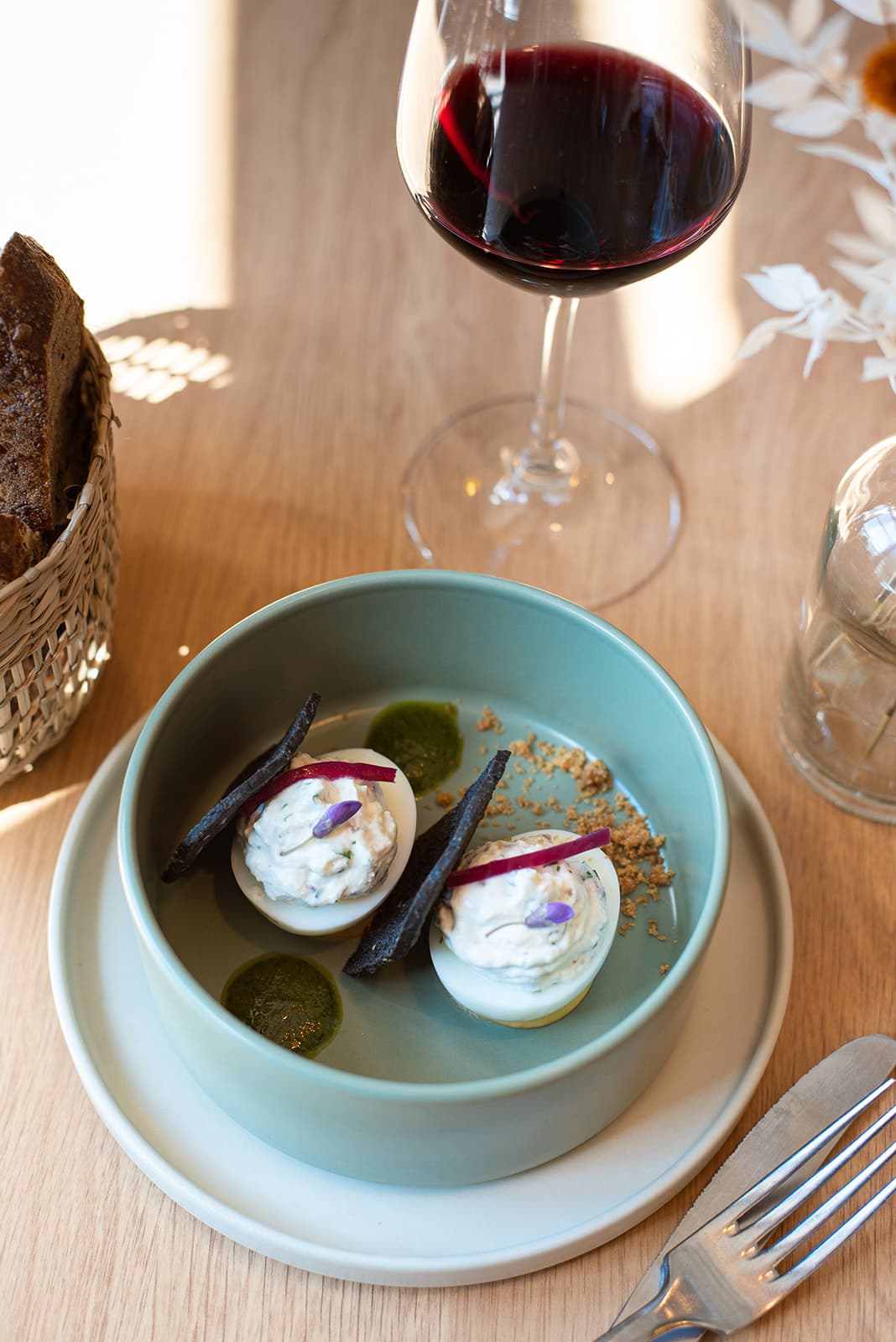 An amuse-bouche from Le Petit Saint Thomas