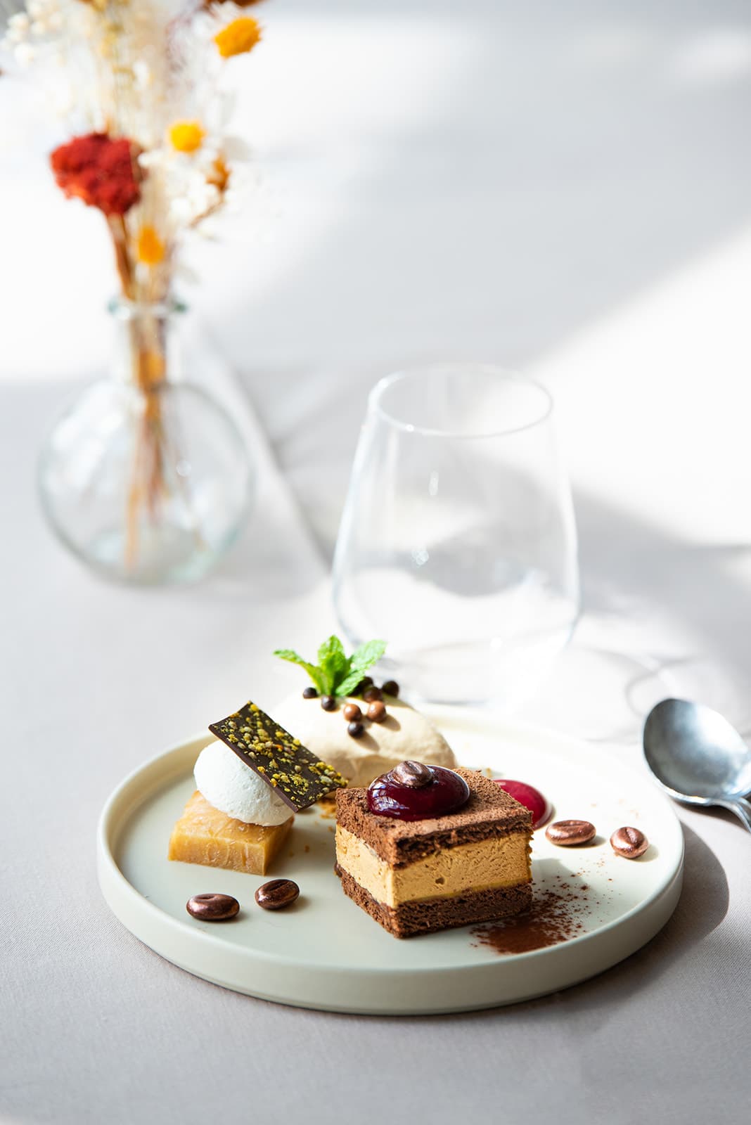 A dish at Le Petit Saint Thomas
