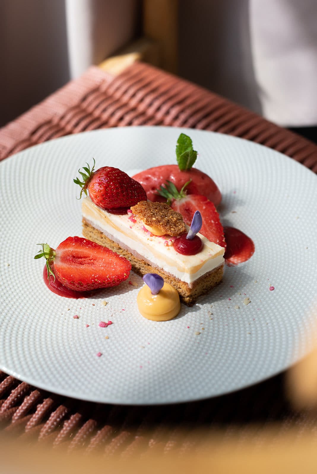 A dessert